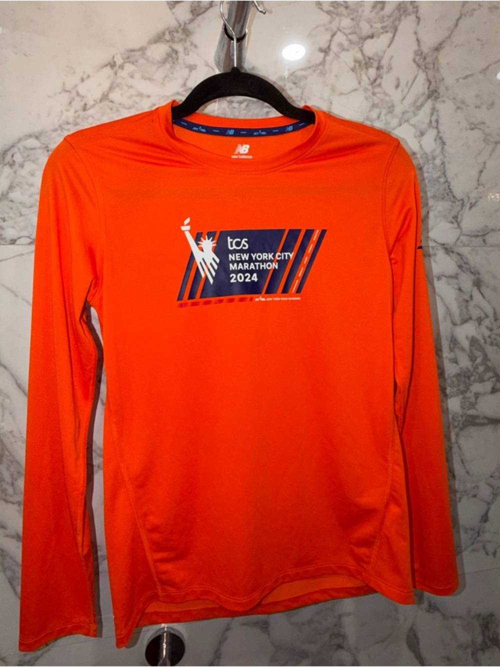 New Balance Women's Orange Performance Tee